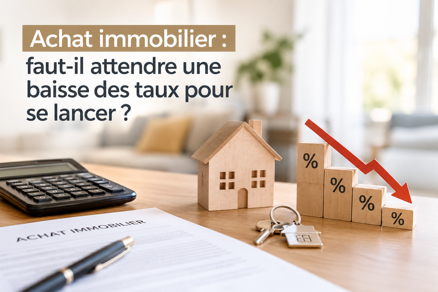 Faut-il attendre la baisse des taux _