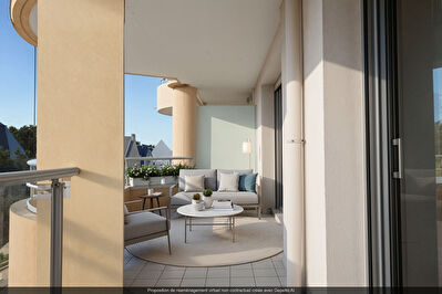 Pornichet : appartement 2 chambres entièrement rénové, tout à pied