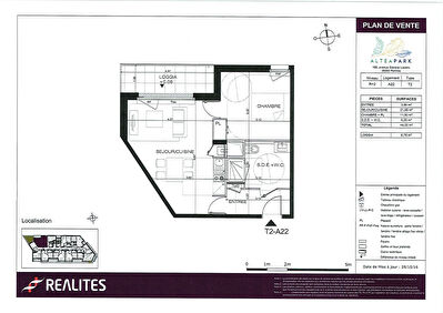 Location Appartement 2 pièces 44 m² Rennes