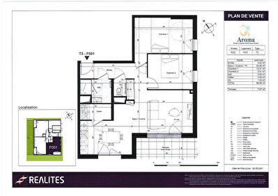 Appartement 3 Pièces 68 M² 35051 Cesson Sevigne